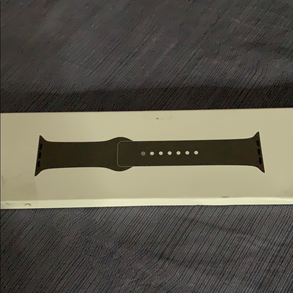 38 mm grey sport band Apple